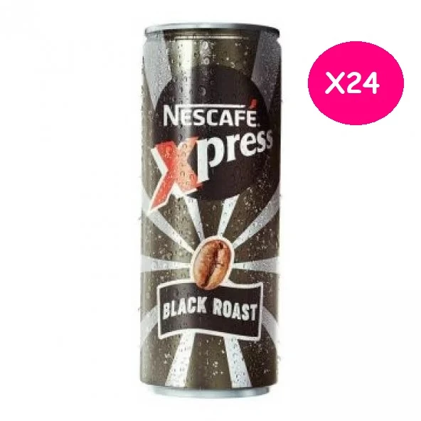 Nescafe Black Roast Xpress 250 ml 24'lü Paket Soğuk Kahve