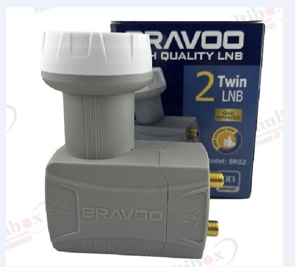 Bravoo  KU-BAND UNIVERSAL TWİN İKİLİ FULL HD LNB