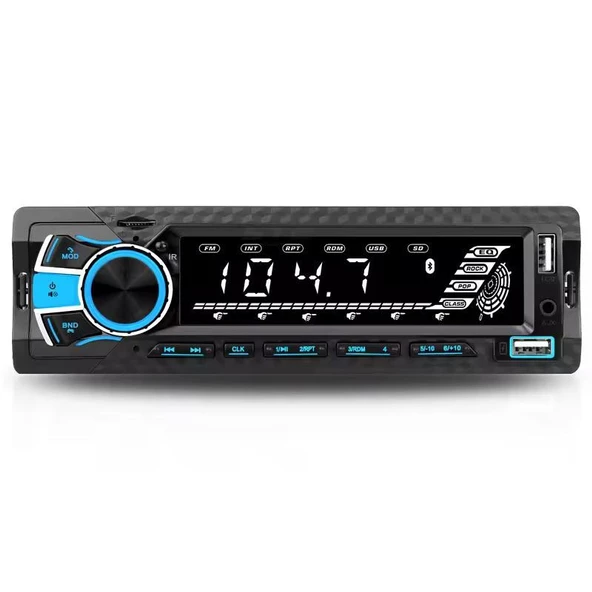 Megavox 2xUsb+Bluetooth+Radyo+Usb+Sd+Aux+Amfi Çıkışlı 2 Yıl Garantili