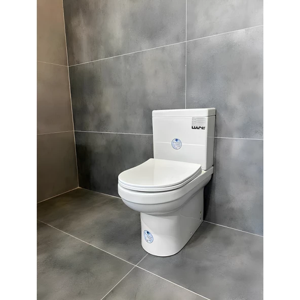 Seramiksan Neon Kanalsız Duvara Sıfır Klozet Takım A151111H - 4