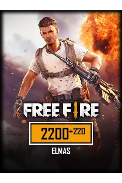 Free Fire  2200 + 220 Elmas