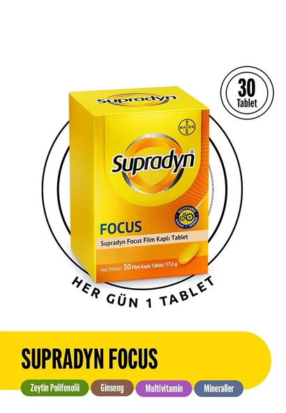 Supradyn Focus 30 Tablet