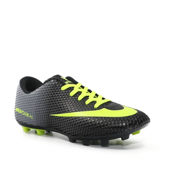 Walkd 401 Erkek Siyah Sarı Kırampon Futbol Ayakkabısı - 3