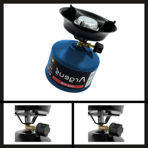 Uyguna-Yakala (203) Mavi Argeus Stone Kamp Ocağı-YKT.156 - Resim 2