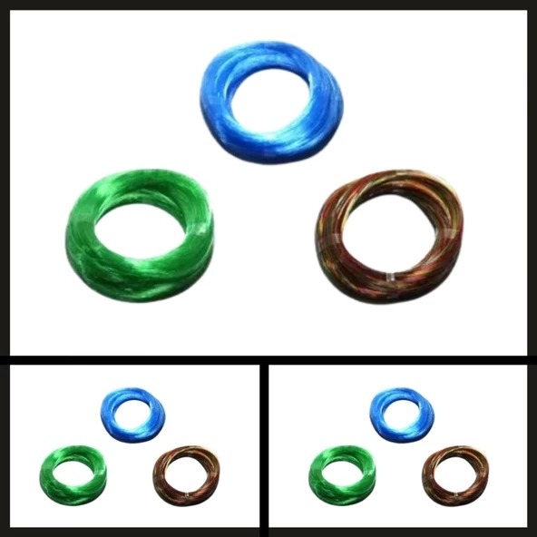 Uyguna-Yakala 0.50 Mm Renkli Poşet Misina-PO.016 - Resim 2