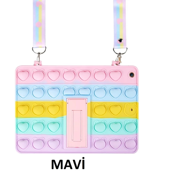 Apple iPad Air 1 9.7" Kılıf Cute Dolls Standlı Eğlenceli 3D Karekterli Çocuk Kılıfı A1474 A1475 A1476 - 9