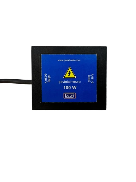 220 Giriş - 110 Çıkış  Çevirici Trafo Converter (100 W) IP TİP