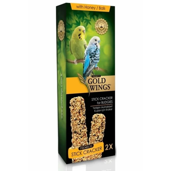 Gold Wings Premium Muhabbet Krakeri Ballı 2li