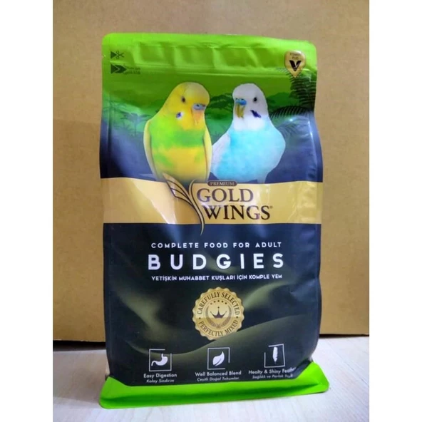 Gold Wings Premium Muhabbet Kuşu Yemi 1kg