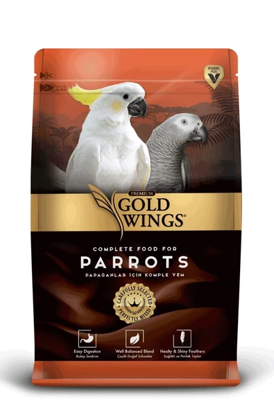 Gold Wings Premium Papağan Yemi 750gr