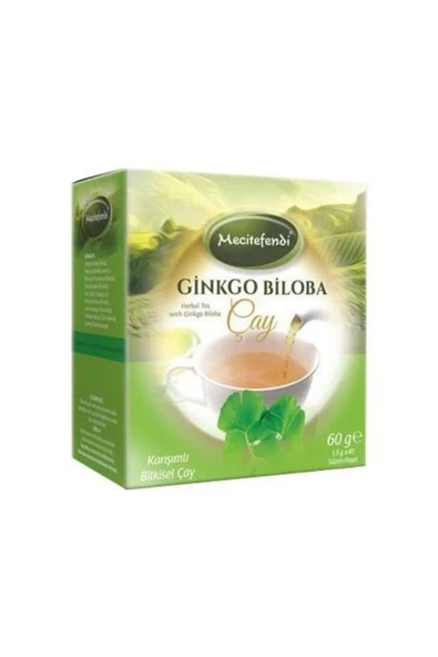 Ginkgo Bilobalı Çay Süzen Poşet 40'lı