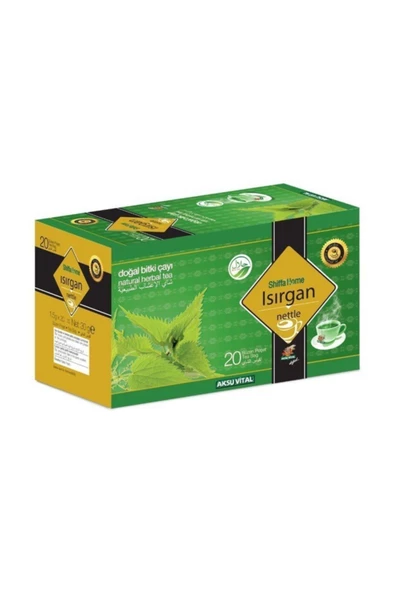 Isırgan (Nettle) Bitki Çayı 20 Adet Süzen Poşet