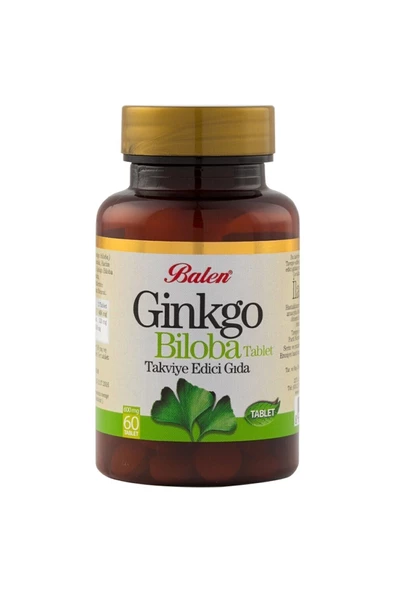 Ginkgo Biloba 600 Mg 60 Tablet Gingko Ginkgo Ginko Biloba Tableti