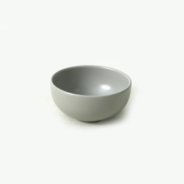 Keramika Mat Gri Bulut Kase 12 cm 6 Adet 995 - 2
