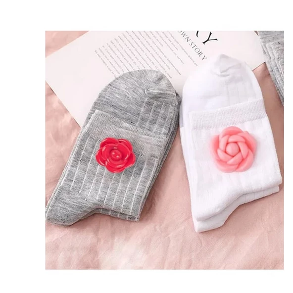 8 Adet Pembe Gül Desenli Yorgan Kılıfı Sabitleyici Nevresim Kılıfı Koltuk Örtüsü Sabitleme Aparatı - 6