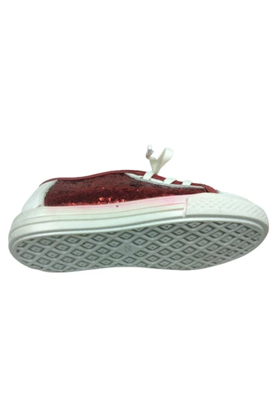 Tedistyle Ortopedika Tedix Bebe Kız Çocuk Kırmızı Düz Simliconvers Ayakkabı %100 Deri Anatomik Ortopedik - 5