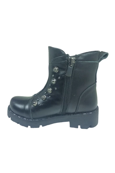 fikretbebe Kız Çocuk Siyah Bot - 3