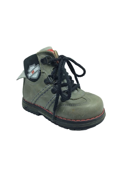 Tedistyle Erkek Çocuk Gri Ortopedika Tedix Ortopedik Deri Anatomik Bot - 2