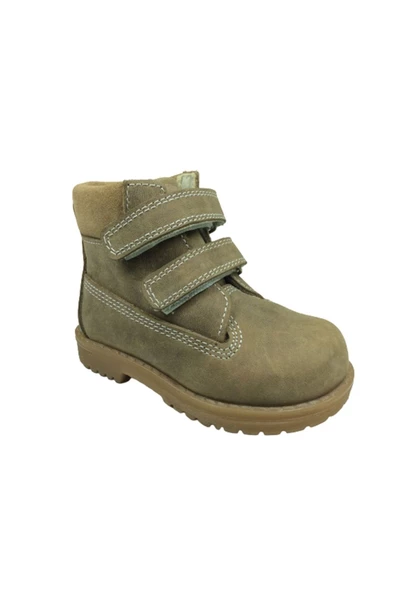 Tedistyle Ortopedika Tedix Bebe Erkek Çocuk Bot Kum Rengi Cırtlı % 100 Nubuk Deriortopedik Anatomik. - 2