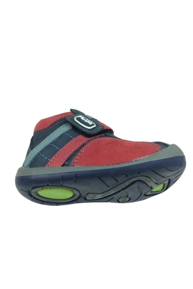 Perlina Ortopedika Ilkadım Erkek Çocuk Bot Lacivert Cırtlı 153-1 Klt % 100 Deri Ortopedik Anatomik - 5