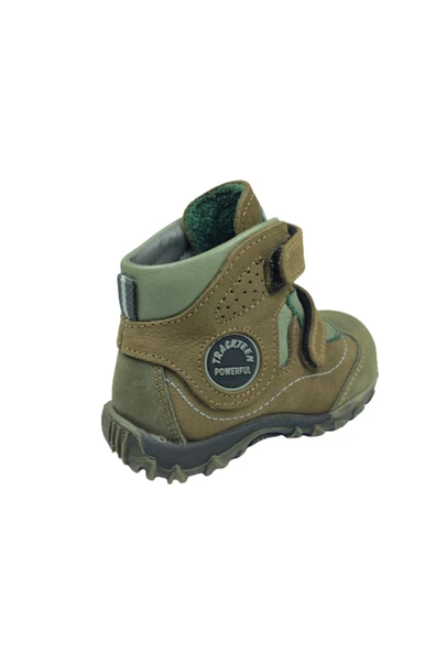 Tedistyle Erkek Çocuk Haki Ortopedika Tedix Track Cırtlı Deriortopedik Anatomik Bot - 4