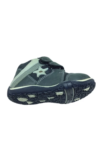 Perlina Ortopedika Ilkadım Erkek Çocuk Bot Lacivert Cırtlı 04-5 Klt % 100 Deri Ortopedik Anatomik - 5