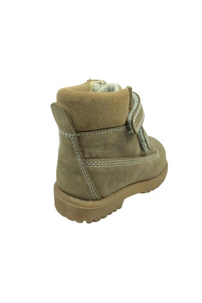 Tedistyle Ortopedika Tedix Bebe Erkek Çocuk Bot Kum Rengi Cırtlı % 100 Nubuk Deriortopedik Anatomik. - 4