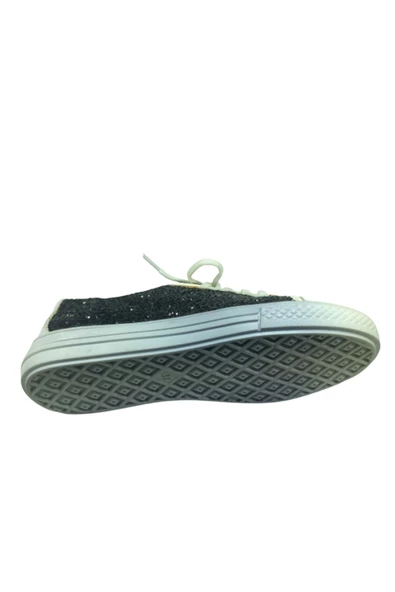 Tedistyle Ortopedikal Tedix Filet Kız Çocuk Siyah Simliconvers Ayakkabı Hakiki Deri Anatomik Ortopedik - 4