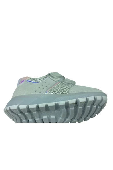 ÖZPINARCI Kız Çocuk Gümüş Ortopedikal Spor Ayakkabı - 5