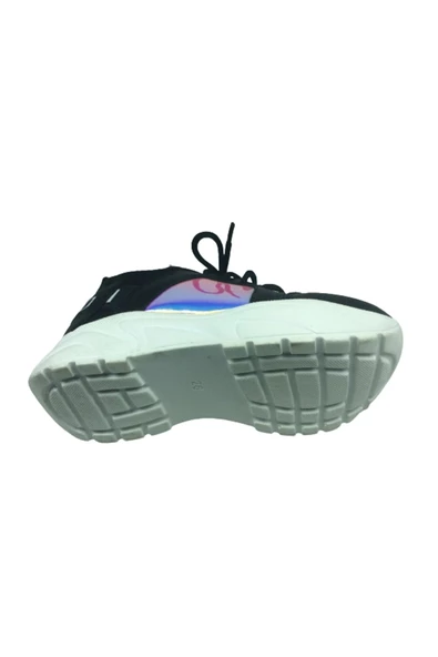 grafen Kız Çocuk Siyah Spor Ayakkabı - 5