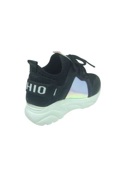 grafen Kız Çocuk Siyah Spor Ayakkabı - 4