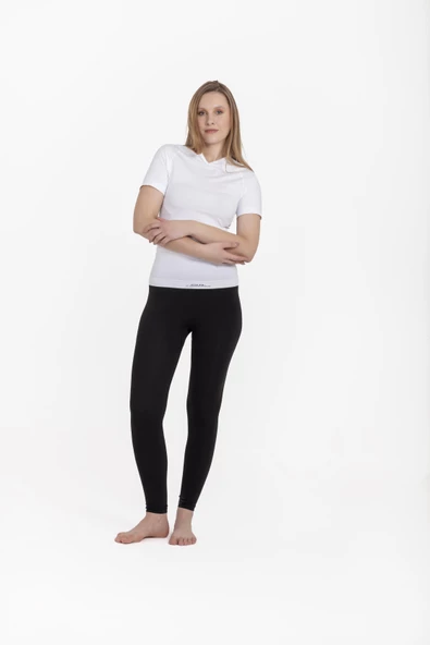 OIL COMPANY Termal İçlik Üst Kısakol V Yaka Unisex PP Seamless II. Seviye OCP007 - 6