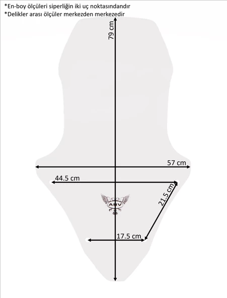 ABV Honda PCX Şeffaf Tur Camı 79x57 cm (21-24) + Bağlantı Ekipmanı - 4