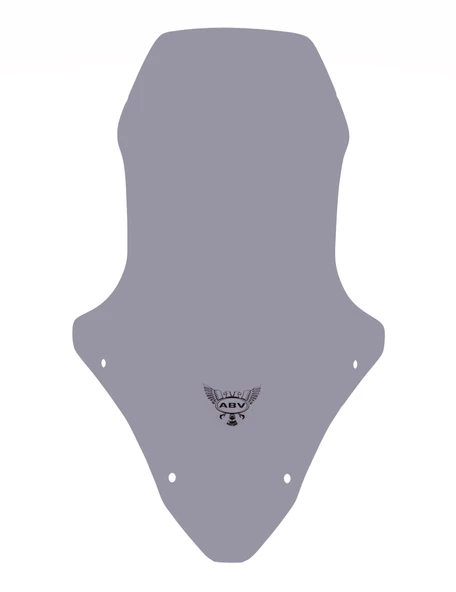 ABV Honda PCX Füme Tur Camı 79x57 cm (21-24) + Bağlantı Ekipmanı - 2