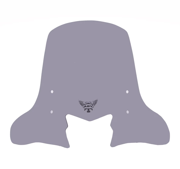 ABV Honda Dio El Korumalı Füme Tur Camı 59x72.5 cm (21-25) + Bağlantı Ekipmanı - 2