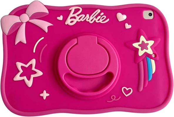 Samsung Galaxy Tab A9 8.7inç X110 X113 X115 X117 Kılıf Cute Dolls Standlı Eğlenceli 3D Karekterli Çocuk Kılıfı - 4