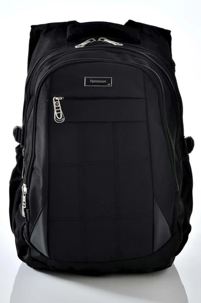 Relaxion Günlük Unisex Sırt Çantası - Siyah 2227