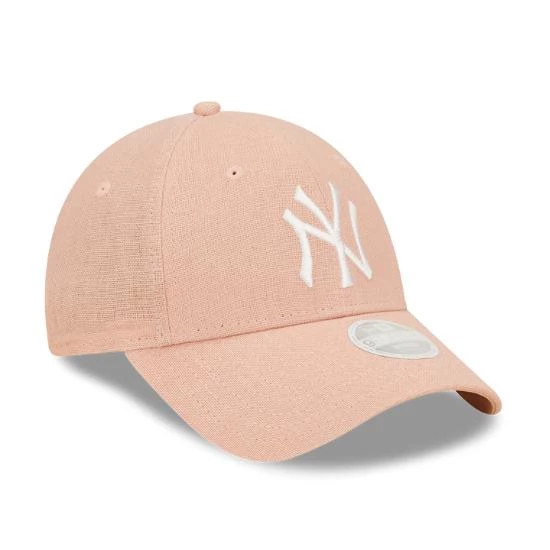 New Era 60357995 9Forty Linen Unisex Pembe Şapka - 3
