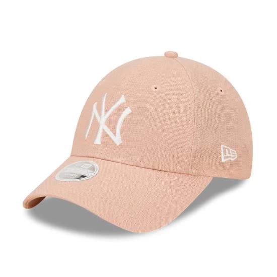 New Era 60357995 9Forty Linen Unisex Pembe Şapka