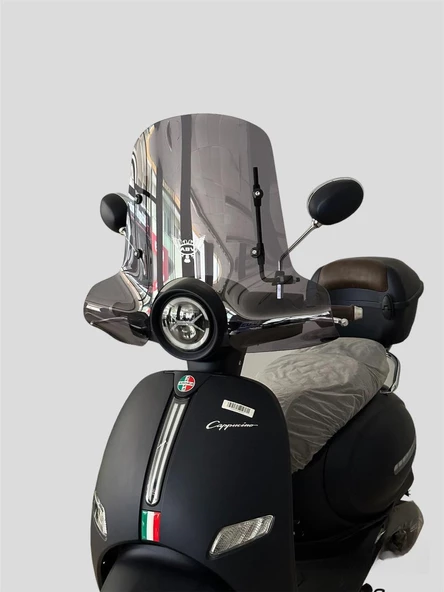 ABV Arora Cappucino El Korumalı Füme Tur Camı 52x67 cm + Bağlantı Ekipmanı