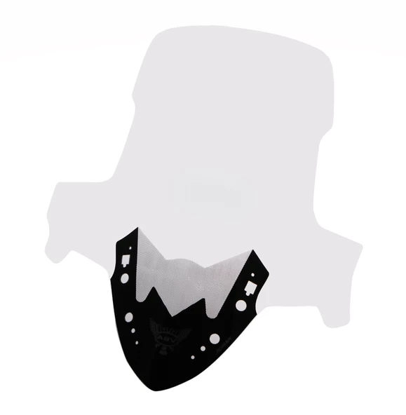 ABV Yamaha X-Max El Korumalı Şeffaf Tur Camı 73.5x64 cm (17-23) - Resim 3