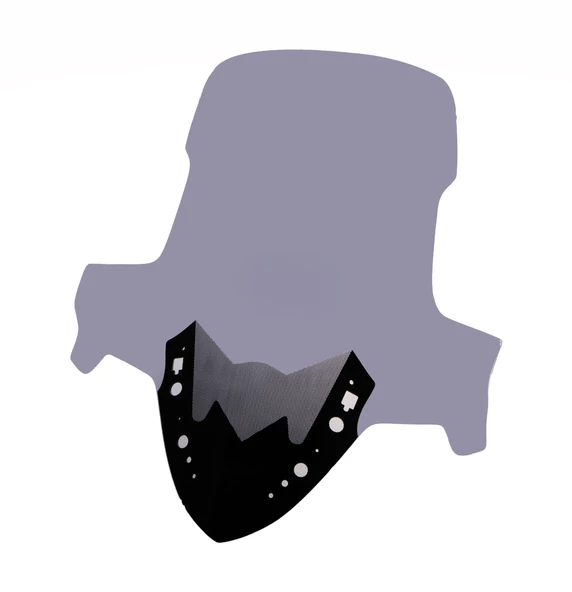 ABV Yamaha X-Max El Korumalı Füme Tur Camı 73.5x64 cm (17-23) - 3