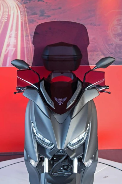ABV Yamaha X-Max El Korumalı Füme Tur Camı 73.5x64 cm (17-23) - 4