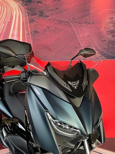 ABV Yamaha X-Max Şeffaf Tur Camı 64x57.5 cm (17-23)