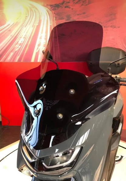 ABV Yamaha N-Max El Korumalı Füme Tur Camı 73.5x58 cm (21-25) + Vida Takımı