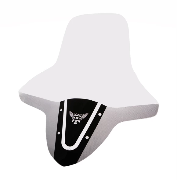 ABV Yamaha N-Max El Korumalı Şeffaf Tur Camı 75x67.5 cm (15-20) + Vida Takımı - 3