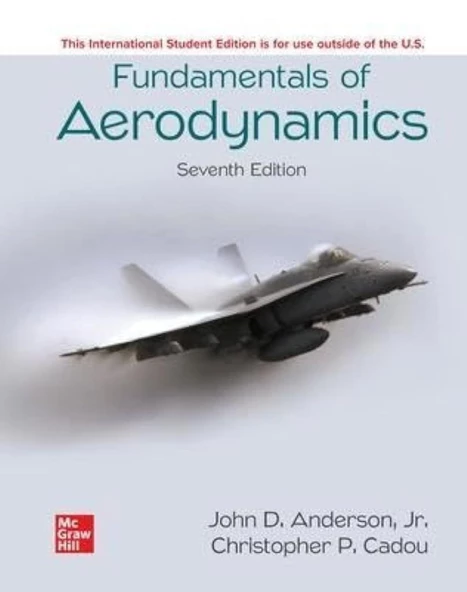 Fundamentals of Aerodynamics ISE 7th (John D. Anderson) ürün görseli 1