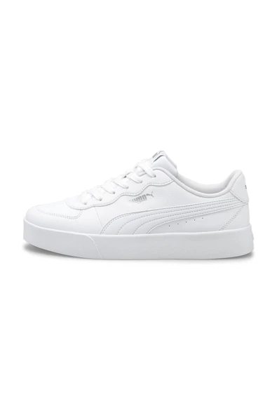 Puma Skye Clean Beyaz Kadın Sneaker Deri Spor Ayakkabı 38014702 - Resim 2