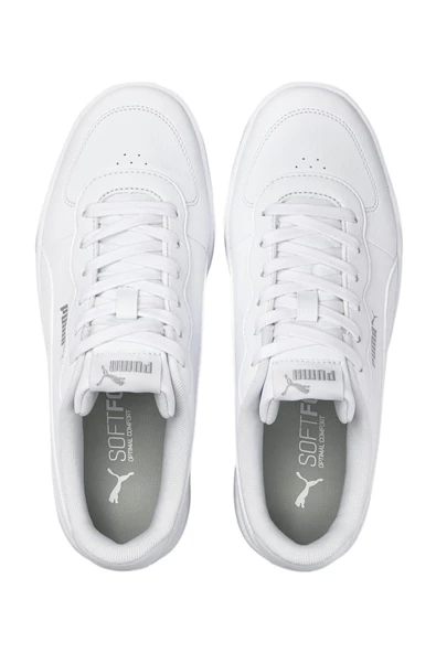 Puma Skye Clean Beyaz Kadın Sneaker Deri Spor Ayakkabı 38014702 - Resim 7
