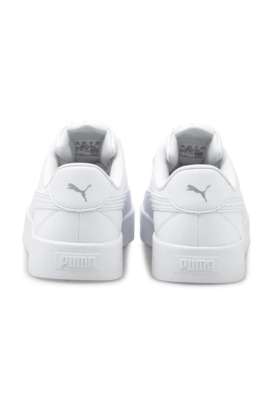 Puma Skye Clean Beyaz Kadın Sneaker Deri Spor Ayakkabı 38014702 - Resim 4